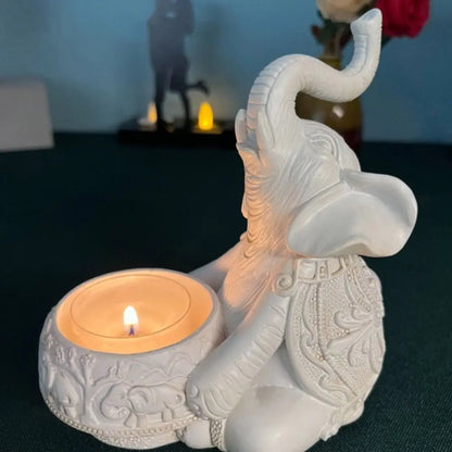 Kerzenständer elefant